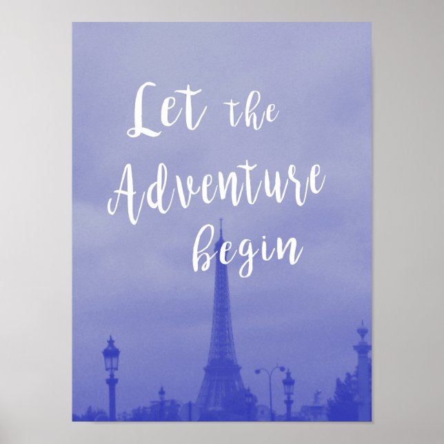 Póster Paris Adventure Poster (Frente)