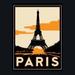 Póster paris art deco retro poster<br><div class="desc"></div>