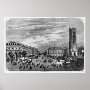 Póster París, Boulevard de Sebastopol