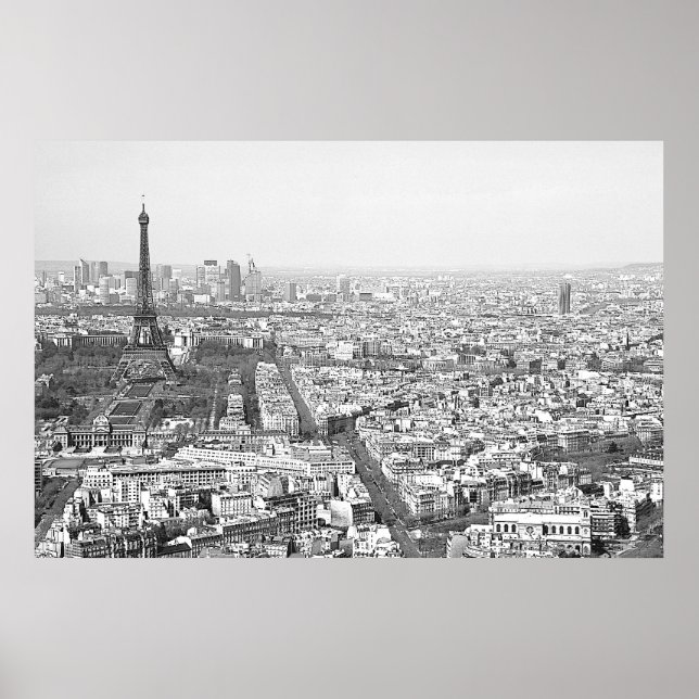 Póster París desde arriba de VI (Frente)