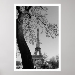 Póster parís en primavera