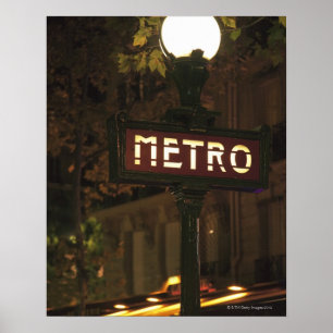 Póster París, Francia.