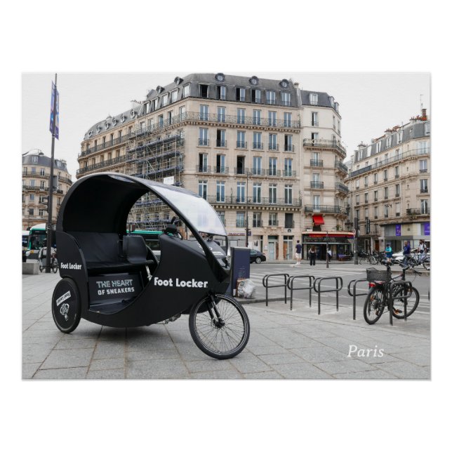 Póster París. Francia. (Anverso)