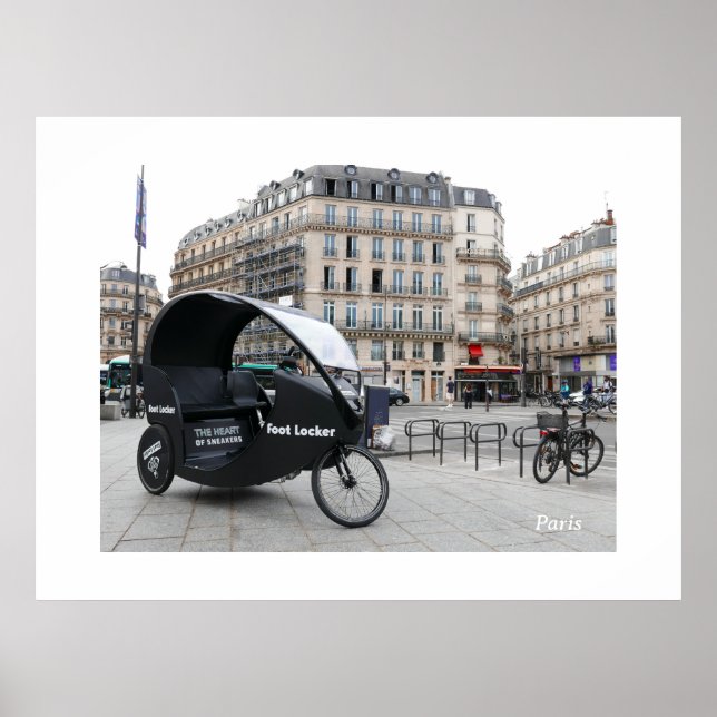 Póster París. Francia. (Frente)