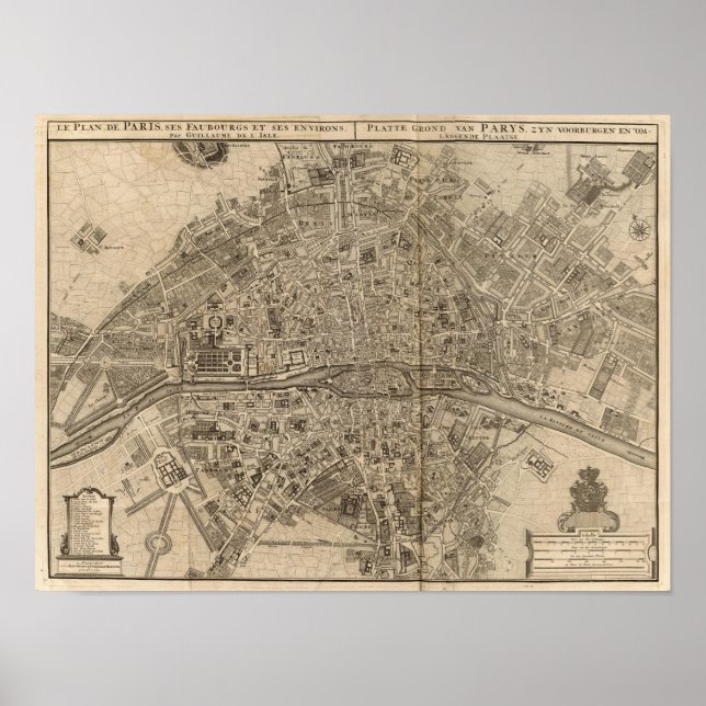 Póster París Francia 2 (Frente)