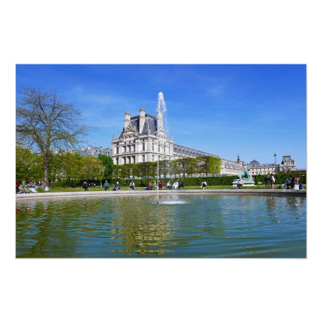 Póster París. Francia. Amor. (Anverso)