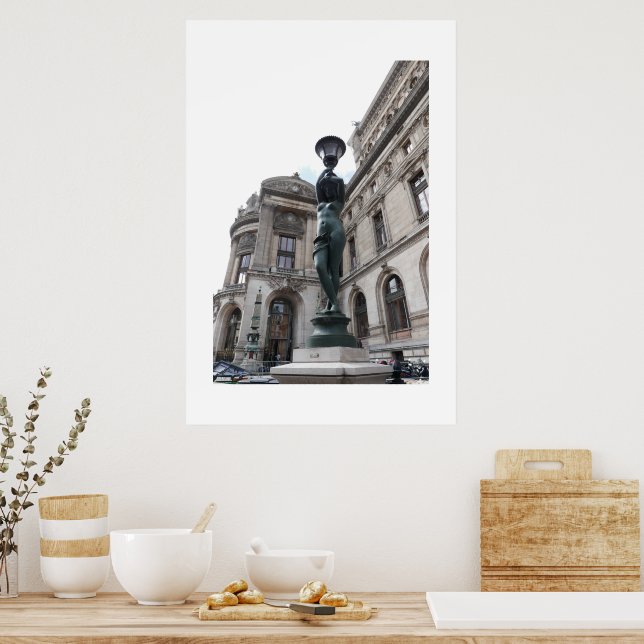 Póster París. Francia. Palais Garnier (Cocina)