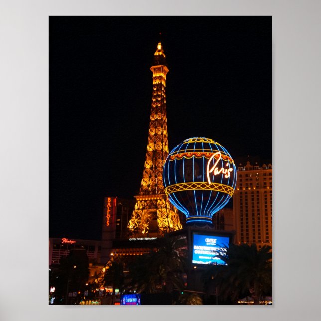 Póster Paris Las Vegas Hotel & Casino #2 Poster (Frente)