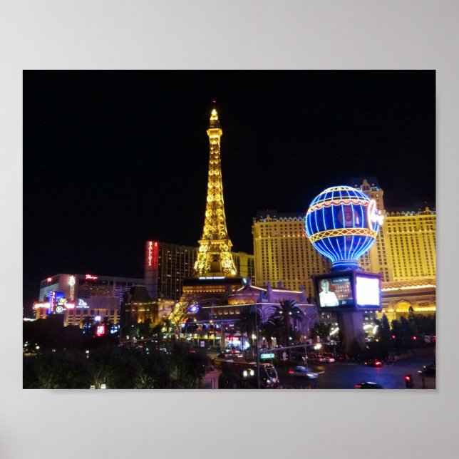 Póster Paris Las Vegas Hotel & Casino #3 Poster (Frente)