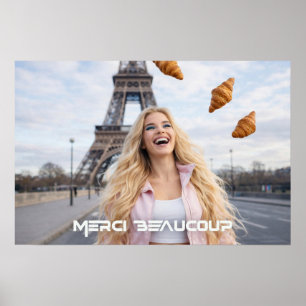 PÓSTER PARIS - MUCHAS GRACIAS