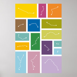 Póster París - paletas del tránsito