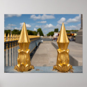 Póster París Plaza de la Concordia