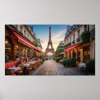 Póster París - Poster de la Ciudad del Amor