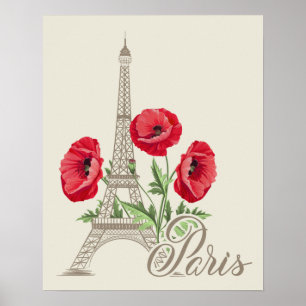 Póster París poster Francia