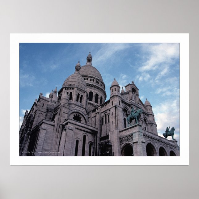 Póster París, Sacré-Coeur (Frente)