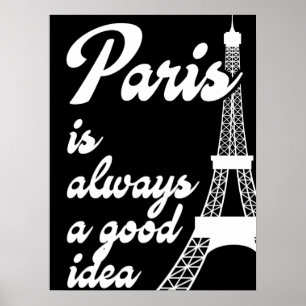 Póster París siempre es una buena idea