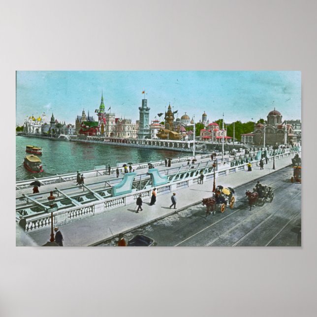 Póster París - Vintage (Frente)