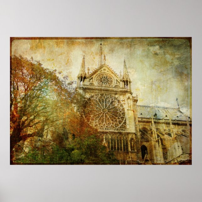 Póster París vintage (Frente)