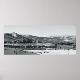 Póster Park City Utah