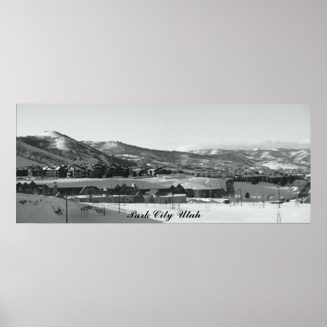 Póster Park City Utah (Frente)
