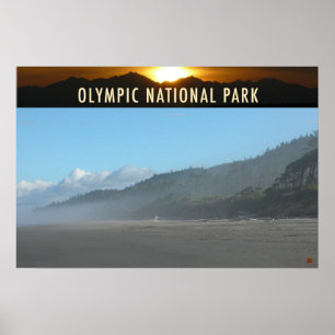 Póster PARK-Washington-Kalaloch
