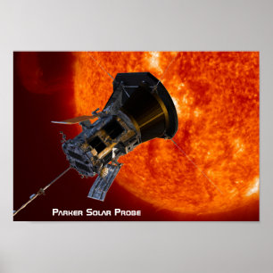 Póster Parker Solar Probe Spacecraft