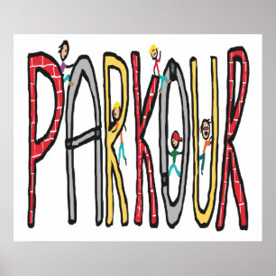 Póster Parkour