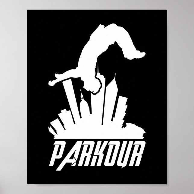 Póster Parkour Freerunner Parkour Runner (Frente)