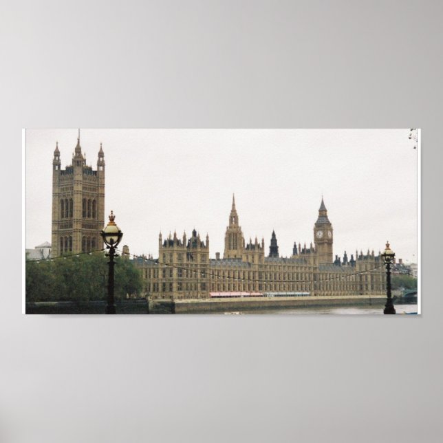 Póster Parlamento de Londres (Frente)