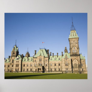 Póster Parliment Building in Ottawa, Ontario, Canada