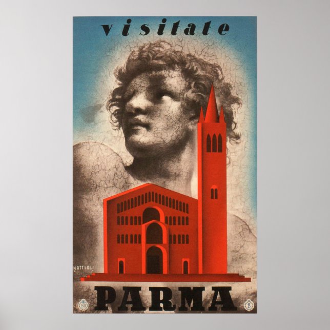 Póster Parma, Poster de Viajes por Viaje de Italia (Frente)