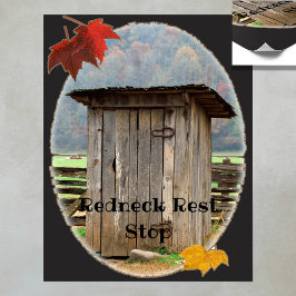 Póster Paro de descanso de Redneck