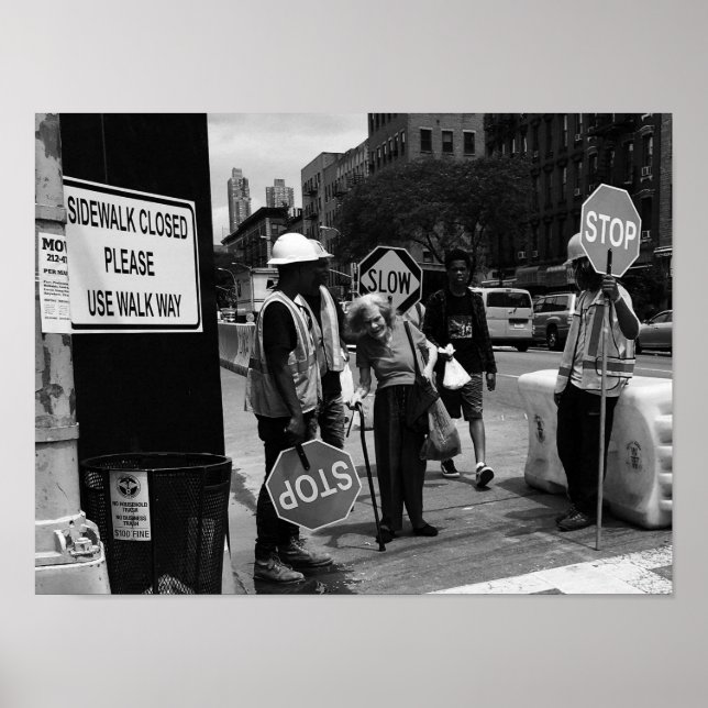 Póster Paro lento (Frente)