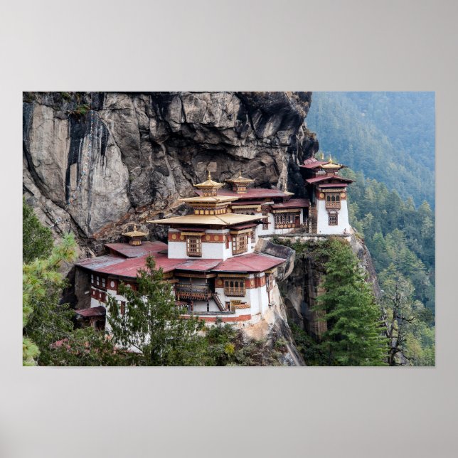 Póster Paro Taktsang: El Monasterio de la Guarida del Tig (Frente)
