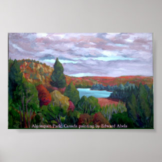 PÓSTER PARQUE ALGONQUIN PANORAMA