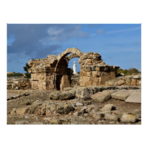 Parque arqueológico de Paphos, ruinas y faro