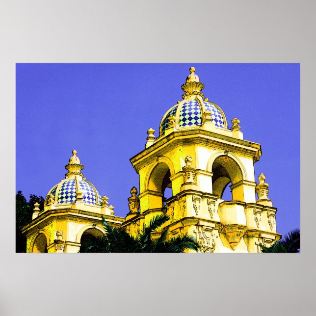 Póster Parque Balboa en San Diego | (Frente)