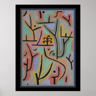 Póster "Parque Bei Lu "por Paul Klee
