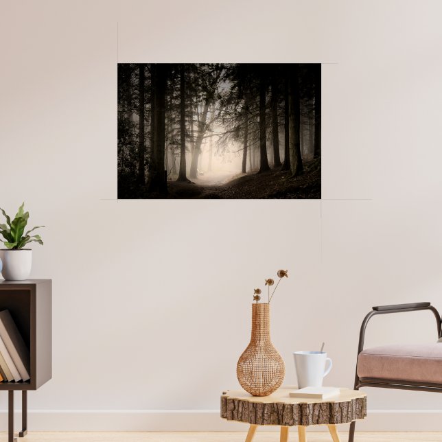 Póster Parque campestre Foggy Morning Rushmere (0840) (Salón 3)