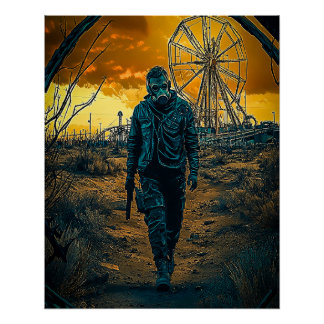 Póster Parque de diversiones