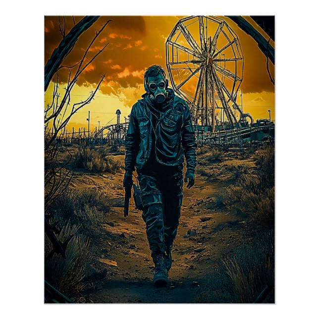 Póster Parque de diversiones (Anverso)