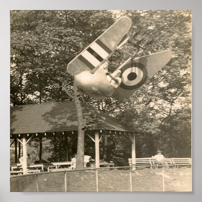 Póster Parque de diversiones Rocky Glen Moosic Pa. (Frente)