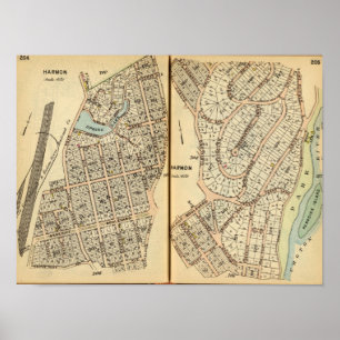 Póster Parque de Harmon, Nueva York 2