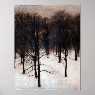 Póster Parque de Vilhelm Hammershøi Søndermarken en