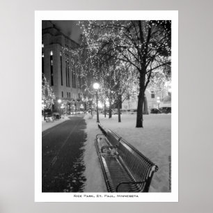 Póster Parque del Arroz, St. Paul, MN
