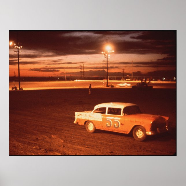 Póster Parque del circuito de carreras Albuquerque, Vinta (Frente)
