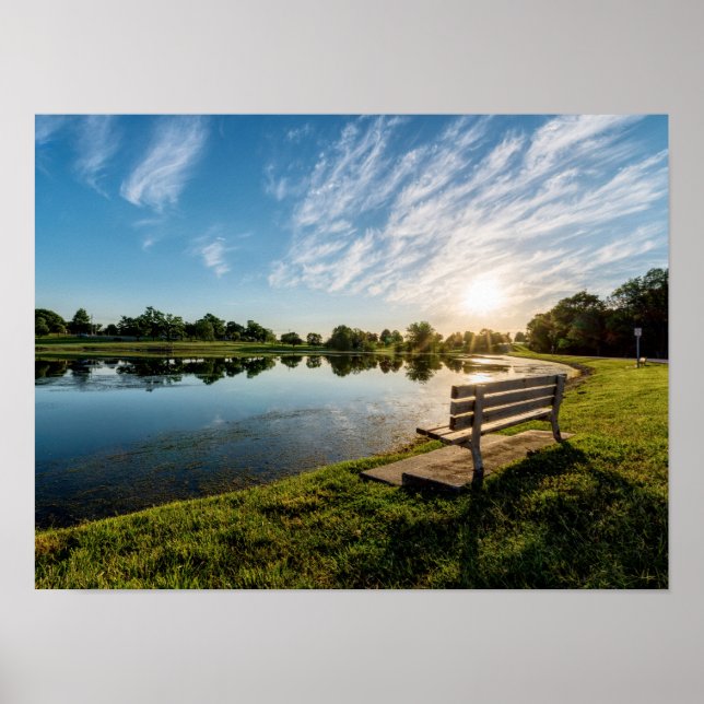 Póster Parque del Condado de Cape Girardeau (Frente)