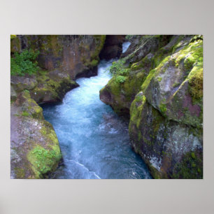 Póster Parque del glaciar