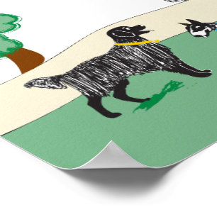 Póster Parque del perro