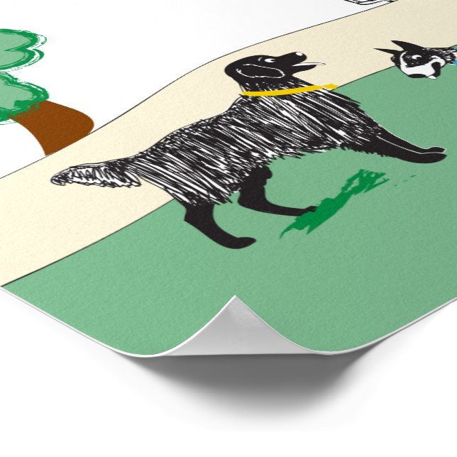 Póster Parque del perro (Esquina)